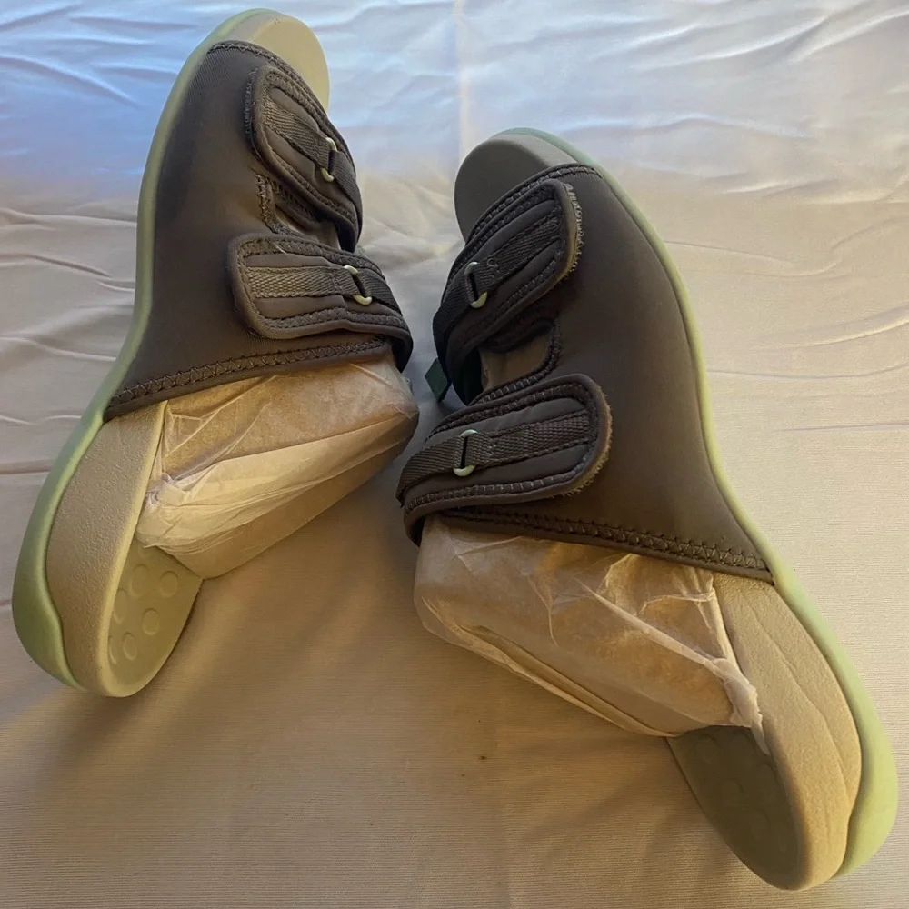 Vionic Sarah Adjustable Double Strap Slides Sandals Grey Blue Size 8.5 New - Picture 7 of 10